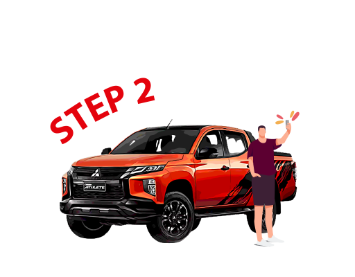 Complete Triton Juara Mengembara missions by capturing a photo of you and your Mitsubishi Triton pickup truck